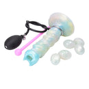 8.18in Soft Fleshy Texture Big Cock Ovipositor Egg Laying Inflatable Dildo