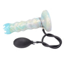 8.18in Soft Fleshy Texture Big Cock Ovipositor Egg Laying Inflatable Dildo