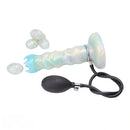 8.18in Soft Fleshy Texture Big Cock Ovipositor Egg Laying Inflatable Dildo