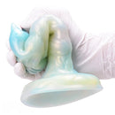 8.18in Soft Fleshy Texture Big Cock Ovipositor Egg Laying Inflatable Dildo