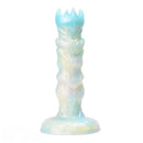 8.18in Soft Fleshy Texture Big Cock Ovipositor Egg Laying Inflatable Dildo