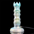 8.18in Soft Fleshy Texture Big Cock Ovipositor Egg Laying Inflatable Dildo