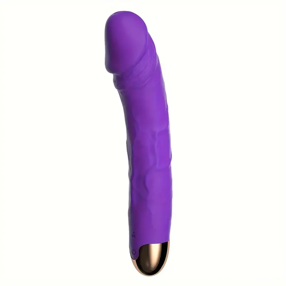 8.19in Big Vibrating Rotation Auto Dildo BDSM Sex Toy For G Spot