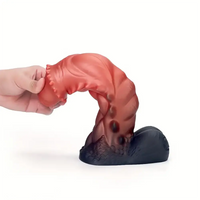 8.1in 9.25in 10.51in Big Spiked Soft Monster Fantasy Dildo For Female Sex