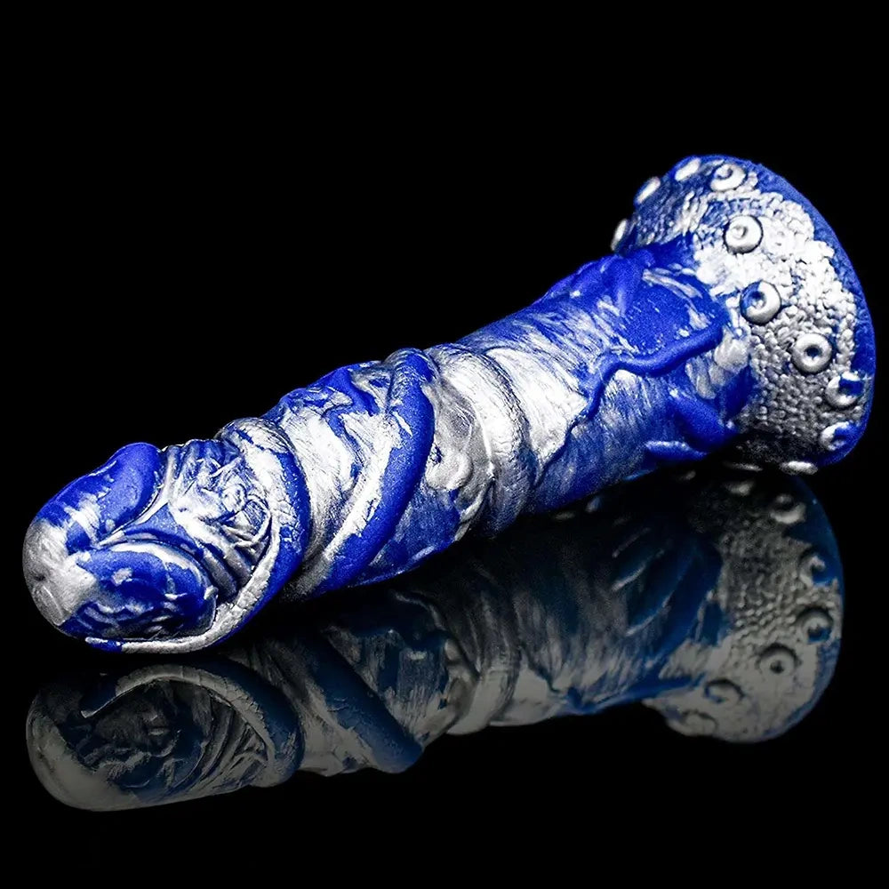 8.1in Oceanic Dreams Monster Dragon Silicone Soft Large Dildo