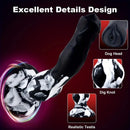 8.1in Realistic Silicone Squirting Dildo For Beginner Knot Ejaculating Dog Dildo