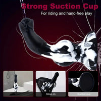 8.1in Realistic Silicone Squirting Dildo For Beginner Knot Ejaculating Dog Dildo