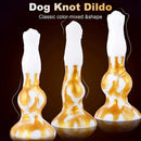 8.1in Realistic Silicone Squirting Dildo For Beginner Knot Ejaculating Dog Dildo