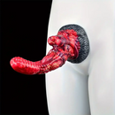8.1in Soft Silicone Monster Dildo For Men Women Couple Anal Butt Plug