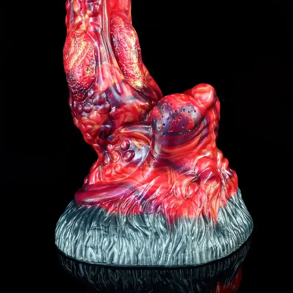 8.1in Soft Silicone Monster Dildo For Men Women Couple Anal Butt Plug