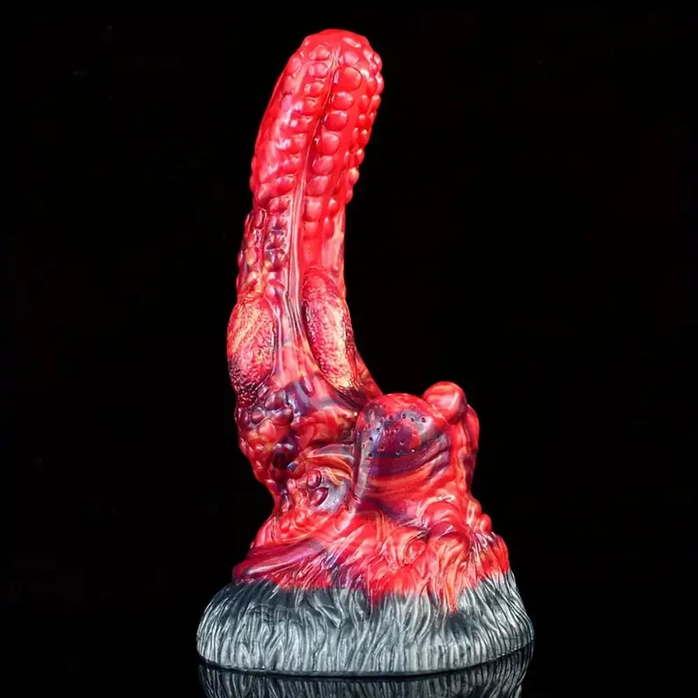 8.1in Soft Silicone Monster Dildo For Men Women Couple Anal Butt Plug