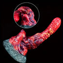 8.1in Soft Silicone Monster Dildo For Men Women Couple Anal Butt Plug