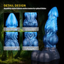 8.22in Dual Density Silicone Monster Knot Dildo Ultra Soft Penis Love Toy