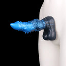 8.22in Dual Density Silicone Monster Knot Dildo Ultra Soft Penis Love Toy