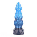 8.22in Dual Density Silicone Monster Knot Dildo Ultra Soft Penis Love Toy