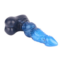 8.22in Dual Density Silicone Monster Knot Dildo Ultra Soft Penis Love Toy