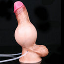 8.22in Inflatable Squirting Soft Silicone Cock Dildo Realistic Penis Sex Toy