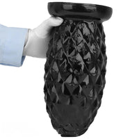 8.26in 10.03in 11.81in Black Big Pineapple Penis PVC Thick Anal Plug Dildo
