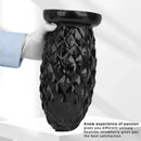 8.26in 10.03in 11.81in Black Big Pineapple Penis PVC Thick Anal Plug Dildo