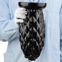 8.26in 10.03in 11.81in Black Big Pineapple Penis PVC Thick Anal Plug Dildo