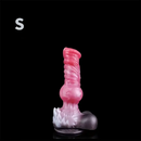 8.26in 10.23in 13.18in Horse Cock Knot Silicone Soft Animal Anal Dildo