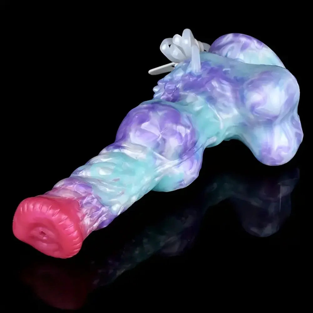 8.26in 10.43in Dog Knot Big Animal Massage Soft Dildo For Men Women