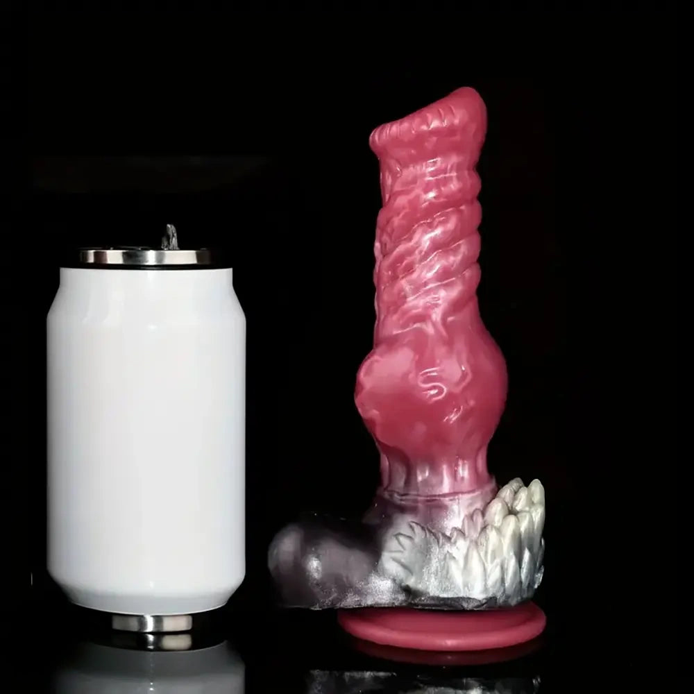8.26in 10.43in Dog Knot Big Silicone Soft Cock Dildo For Women Love