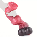 8.26in 10.43in Dog Knot Big Silicone Soft Cock Dildo For Women Love