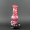 8.26in 10.43in Dog Knot Big Silicone Soft Cock Dildo For Women Love