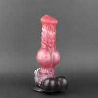 8.26in 10.43in Dog Knot Big Silicone Soft Cock Dildo For Women Love
