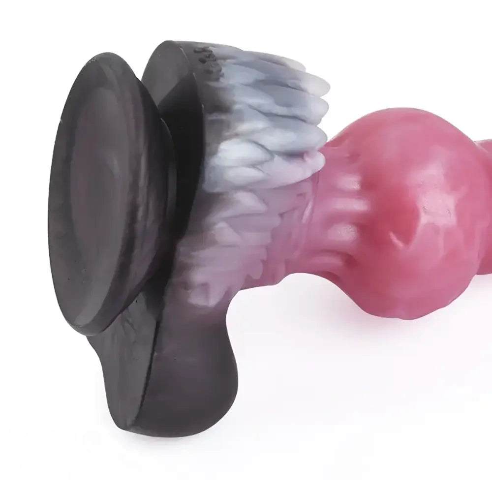 8.26in 10.43in Dog Knot Big Silicone Soft Cock Dildo For Women Love