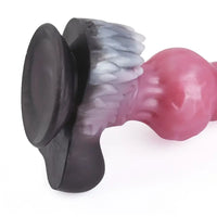 8.26in 10.43in Dog Knot Big Silicone Soft Cock Dildo For Women Love