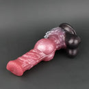 8.26in 10.43in Dog Knot Big Silicone Soft Cock Dildo For Women Love