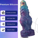8.26in 10.62in 12.99in Monster Knotted Silicone Big Odd Cumming Dildo