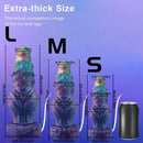 8.26in 10.62in 12.99in Monster Knotted Silicone Big Odd Cumming Dildo