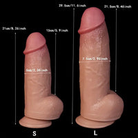 8.26in 11.6in Thick Big Realistic Dildo For Women Men Sex Orgasm