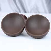 8.26in 8.46in 9.05in Realistic Skin-Feel Big Ebony Soft Silicone Dildo