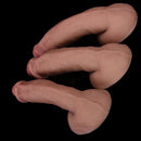 8.26in 8.66in 9.25in Real Silicone Soft Big Dildo For Women Masturbator