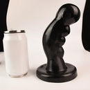 8.26in 8.66in PVC Suction Cup Big Curved G Spot Anal Plug Dildo