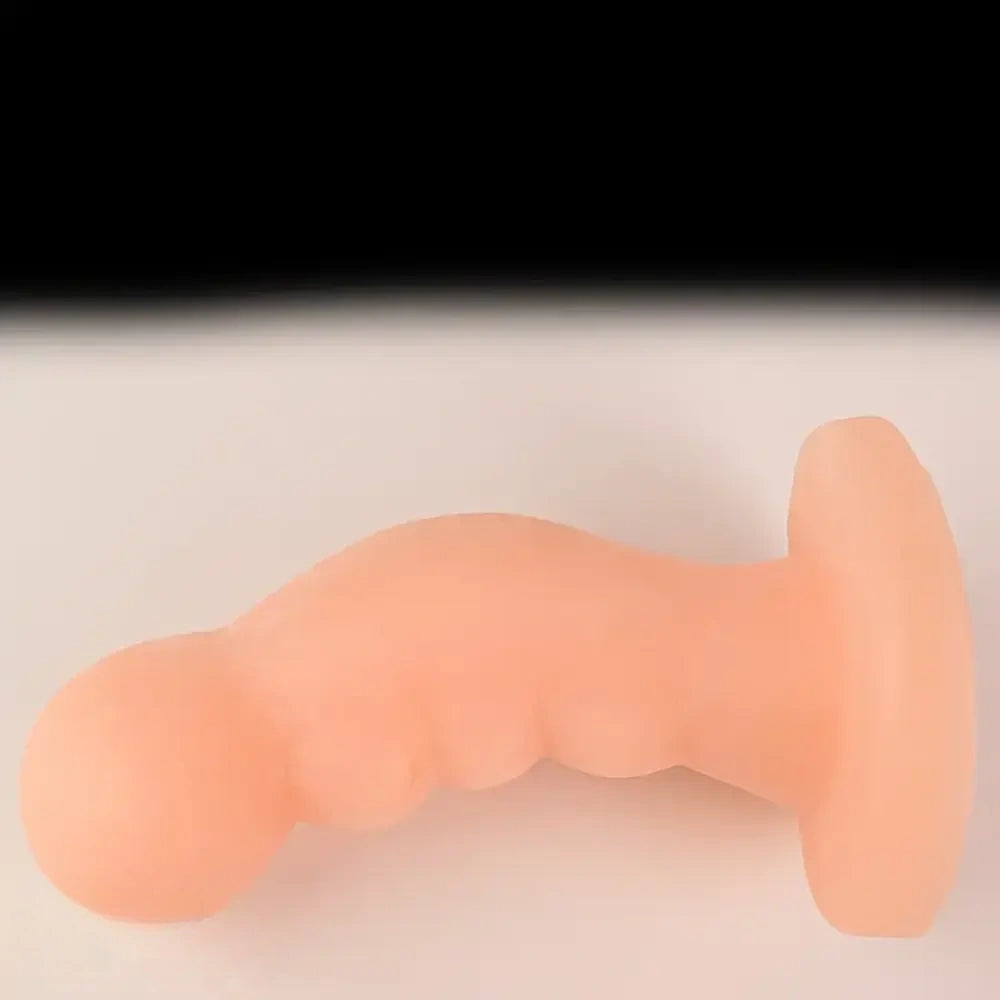 8.26in 8.66in PVC Suction Cup Big Curved G Spot Anal Plug Dildo