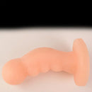 8.26in 8.66in PVC Suction Cup Big Curved G Spot Anal Plug Dildo