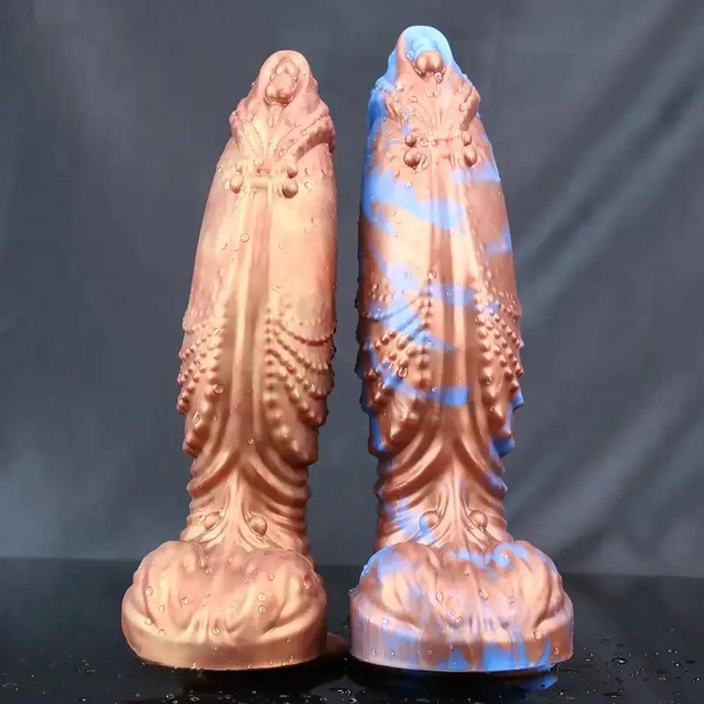 8.26in 9.25in 10.03in Huge Thick Dildo Monster Fish Silicone Anal Plug