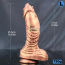 8.26in 9.25in 10.03in Huge Thick Dildo Monster Fish Silicone Anal Plug