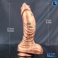 8.26in 9.25in 10.03in Huge Thick Dildo Monster Fish Silicone Anal Plug