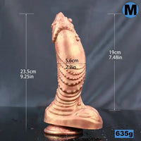 8.26in 9.25in 10.03in Huge Thick Dildo Monster Fish Silicone Anal Plug