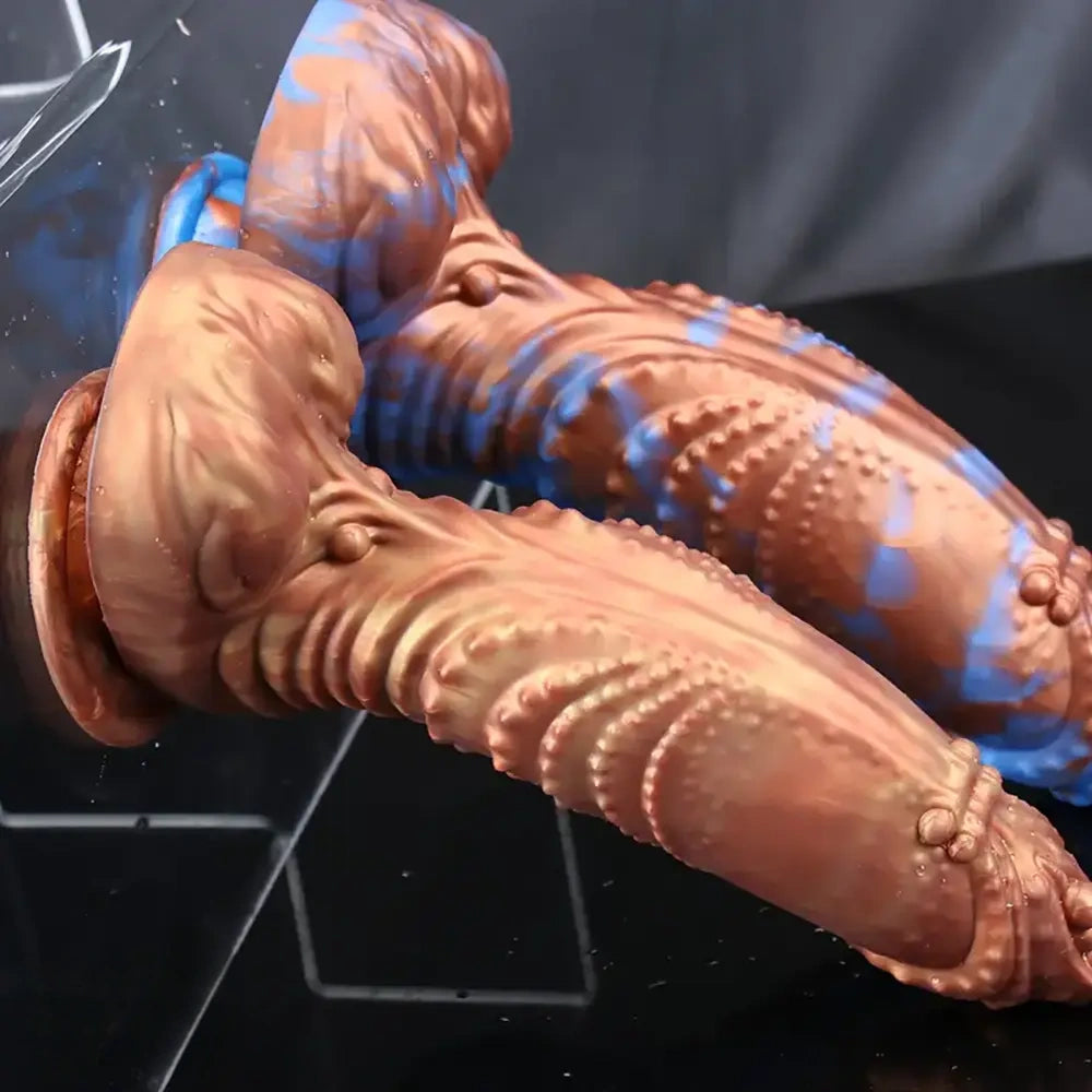 8.26in 9.25in 10.03in Huge Thick Dildo Monster Fish Silicone Anal Plug