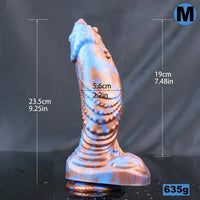 8.26in 9.25in 10.03in Huge Thick Dildo Monster Fish Silicone Anal Plug