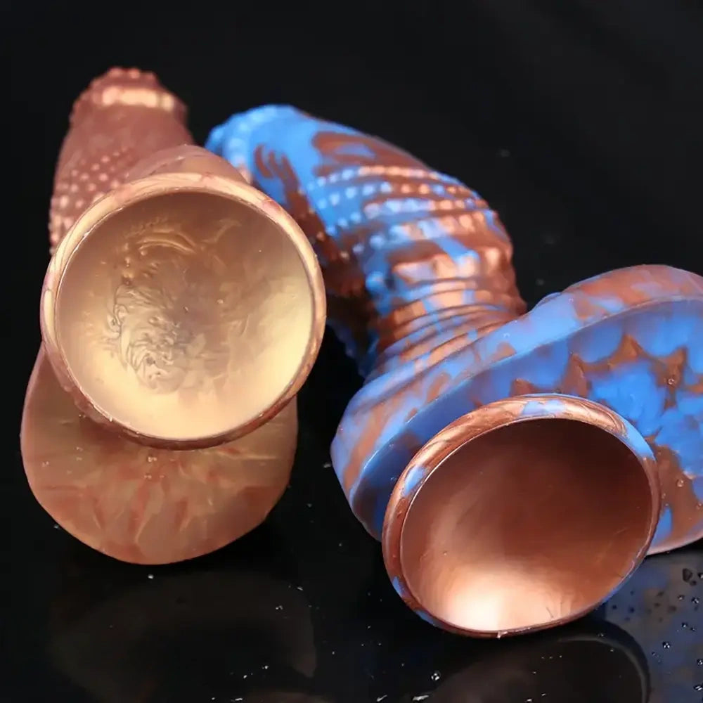 8.26in 9.25in 10.03in Huge Thick Dildo Monster Fish Silicone Anal Plug
