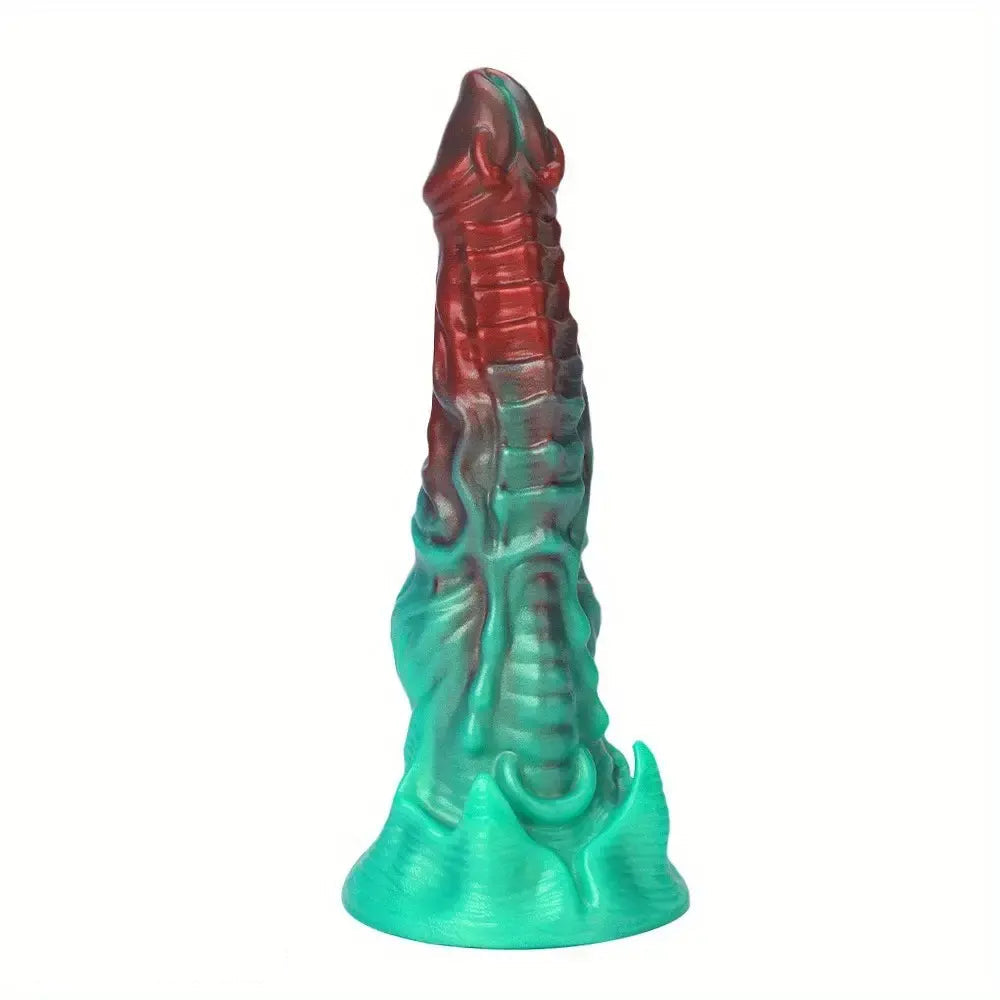 8.26in 9.25in 11.41in Alien-Shaped Silicone Adult Toy Fantasy Monster Dildo