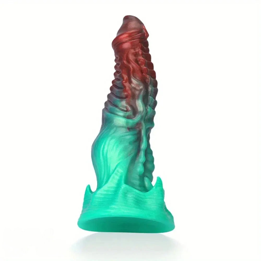 8.26in 9.25in 11.41in Alien-Shaped Silicone Adult Toy Fantasy Monster Dildo